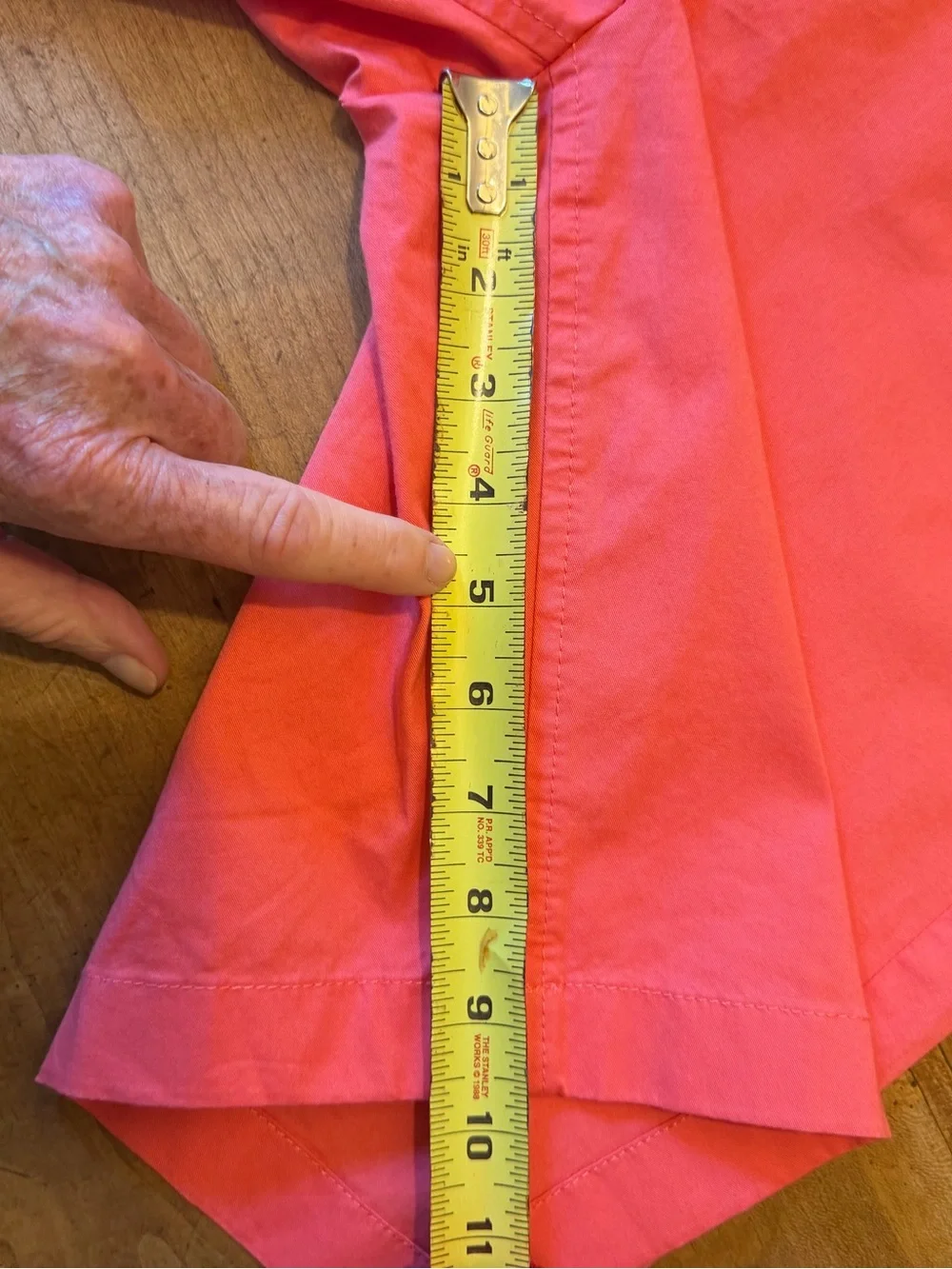 J. Crew Coral Pink Chino Bermuda Shorts